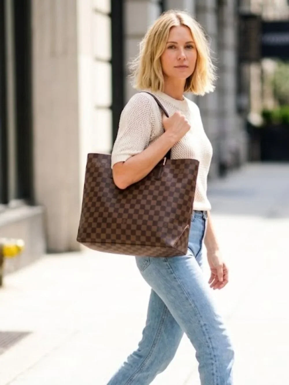 Louis Vuitton Cabas Mezzo Browns Damier